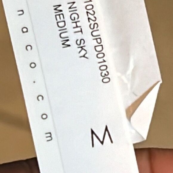 Susana Monaco Women's M One Arm Slit Shoulder Midi Dress Night Sky Blue Glam New - Picture 6 of 7